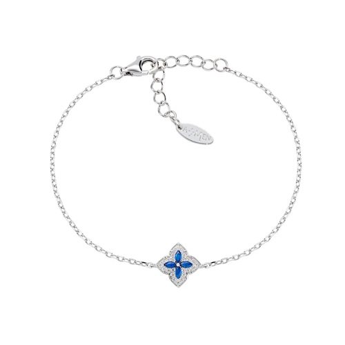 Armband Amen Dame Portofino in Silber Zircone BRPFBBBLZ - BRPFBBBLZ